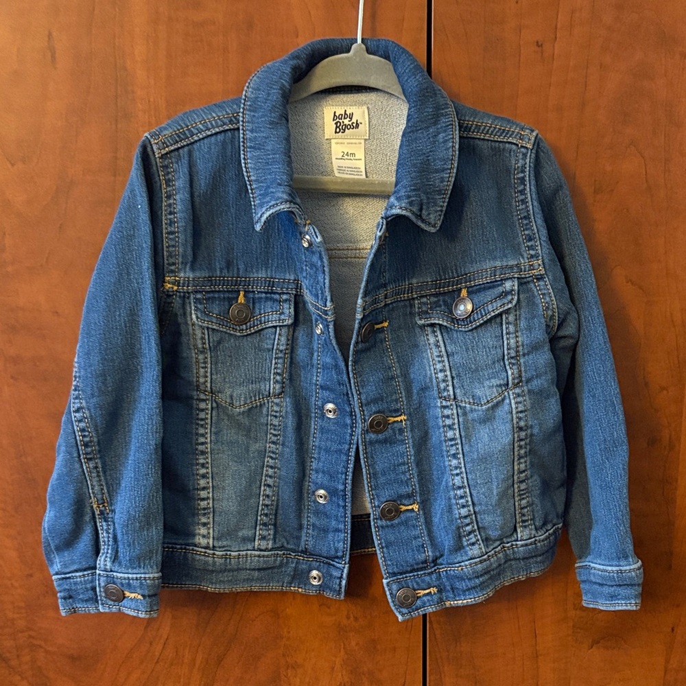 4/20 🌱 NWOT Baby B’Gosh Denim Jacket